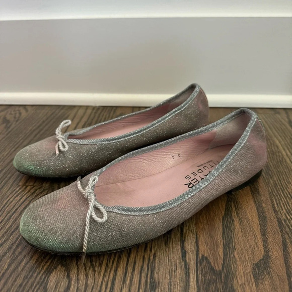 Paul Mayer Attitudes Silver Iridescent Ballet flats size 8 - Picture 5 of 8